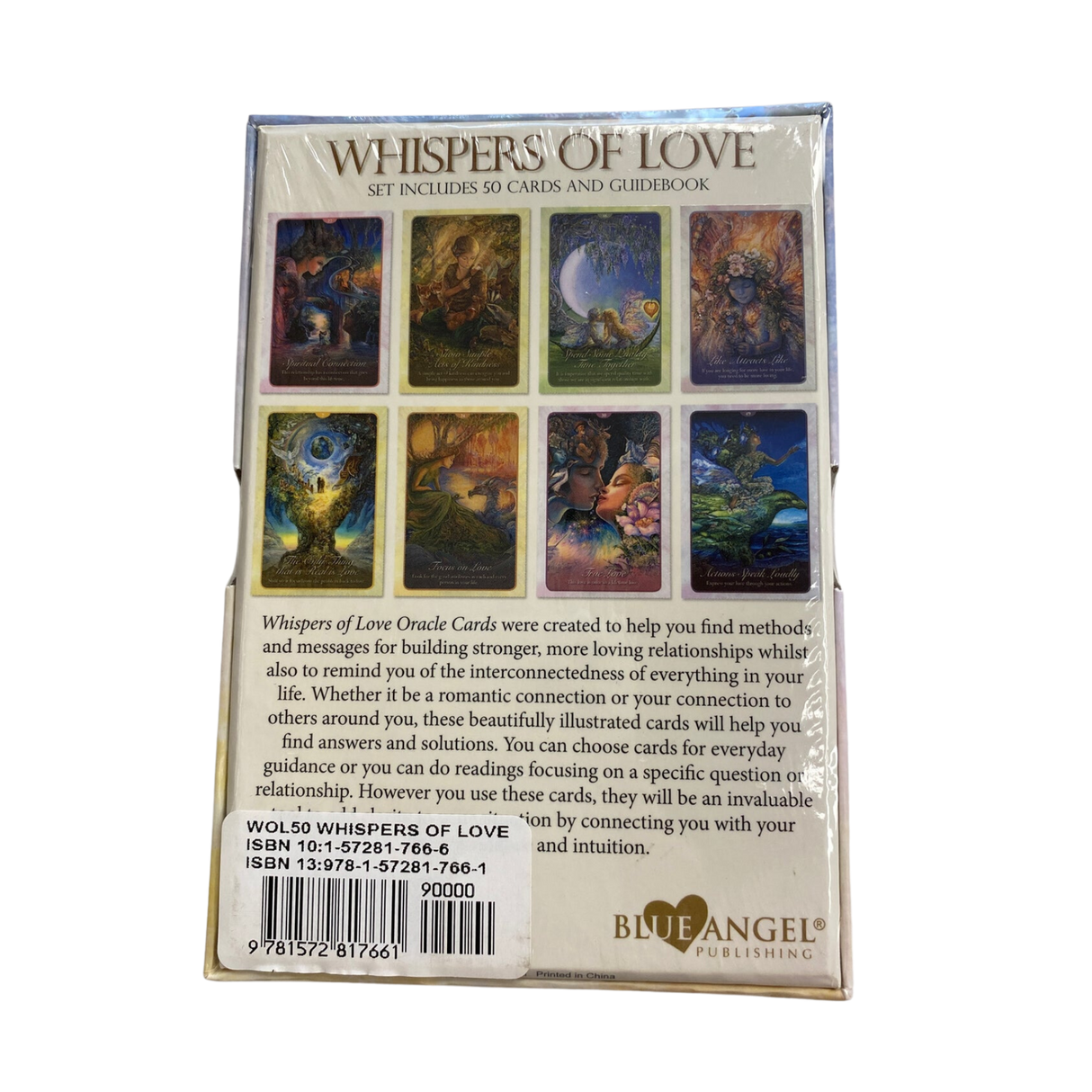 Whispers of Love Oracle - Back Cover