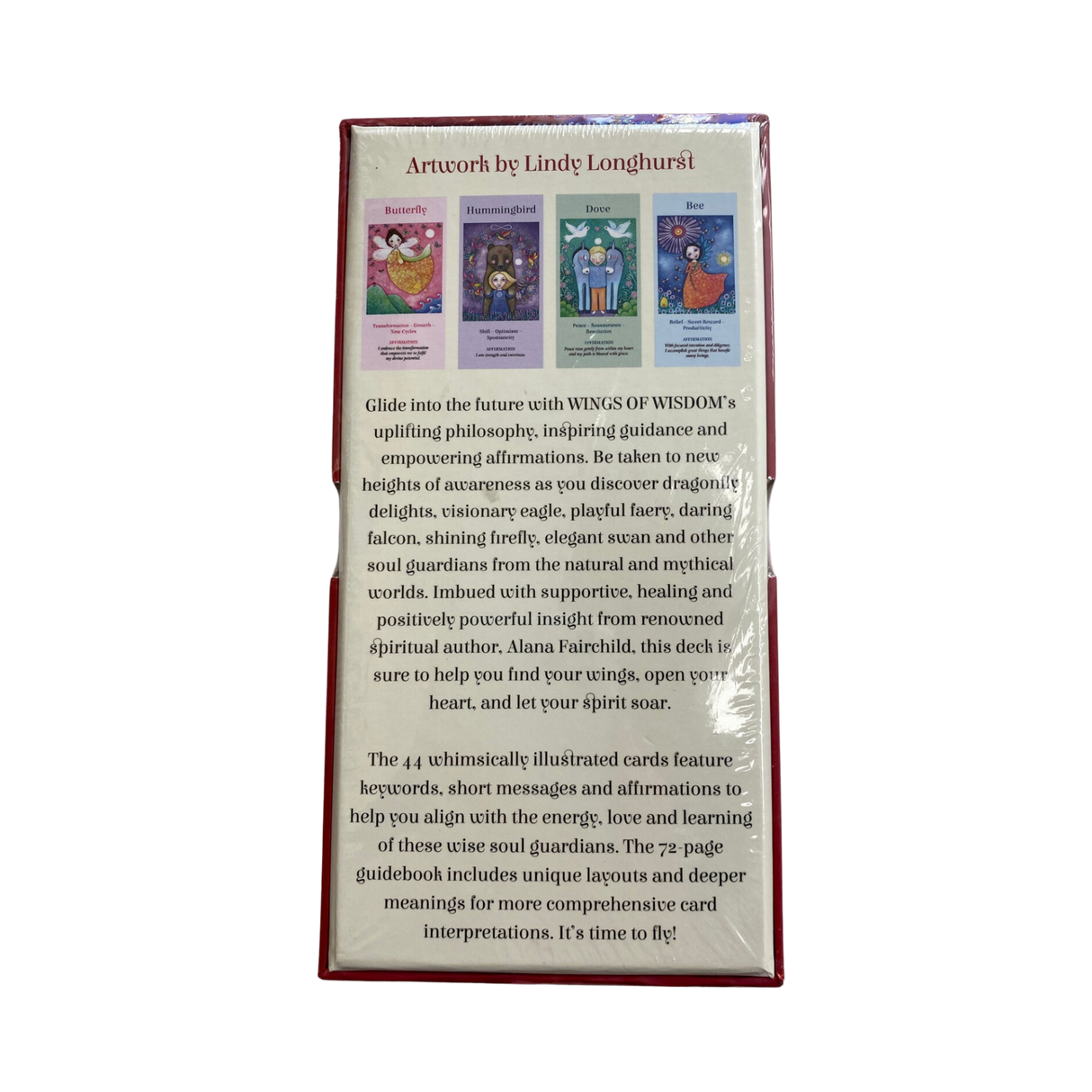 Wings of Wisdom Oracle Deck - Wings of Wisdom Oracle Deck back cover