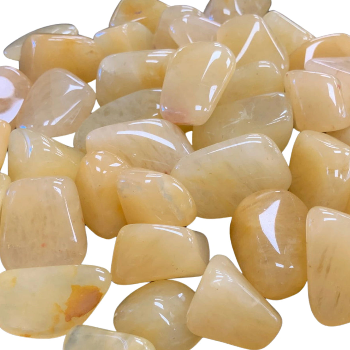 Yellow Quartz Tumbled
