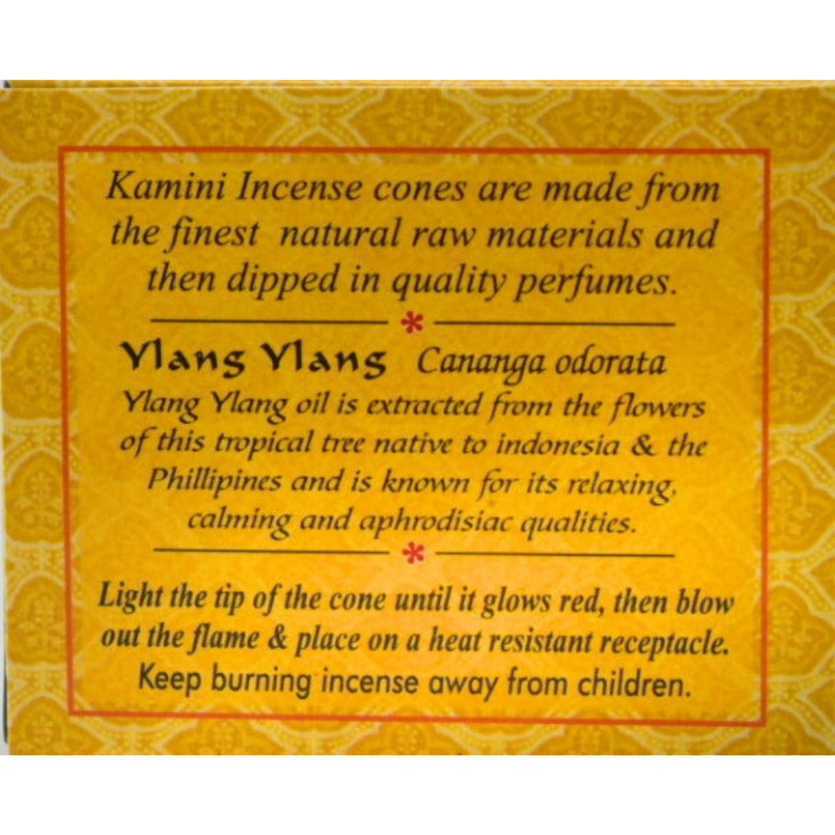 Ylang Ylang Incense Cone
