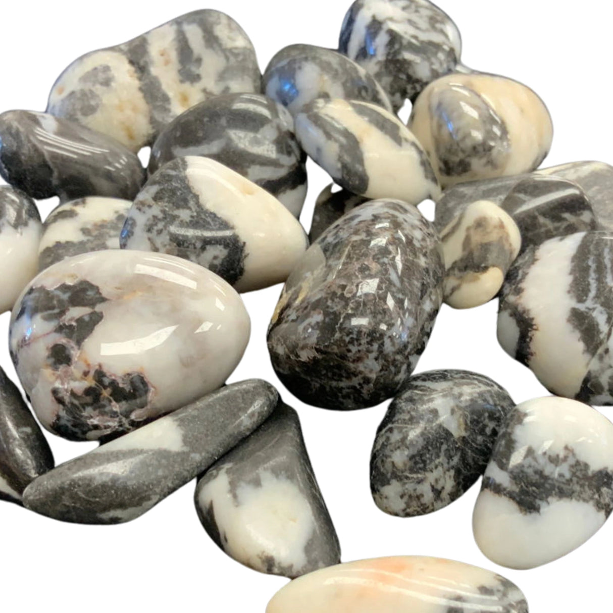 Zebra Stone Tumbled