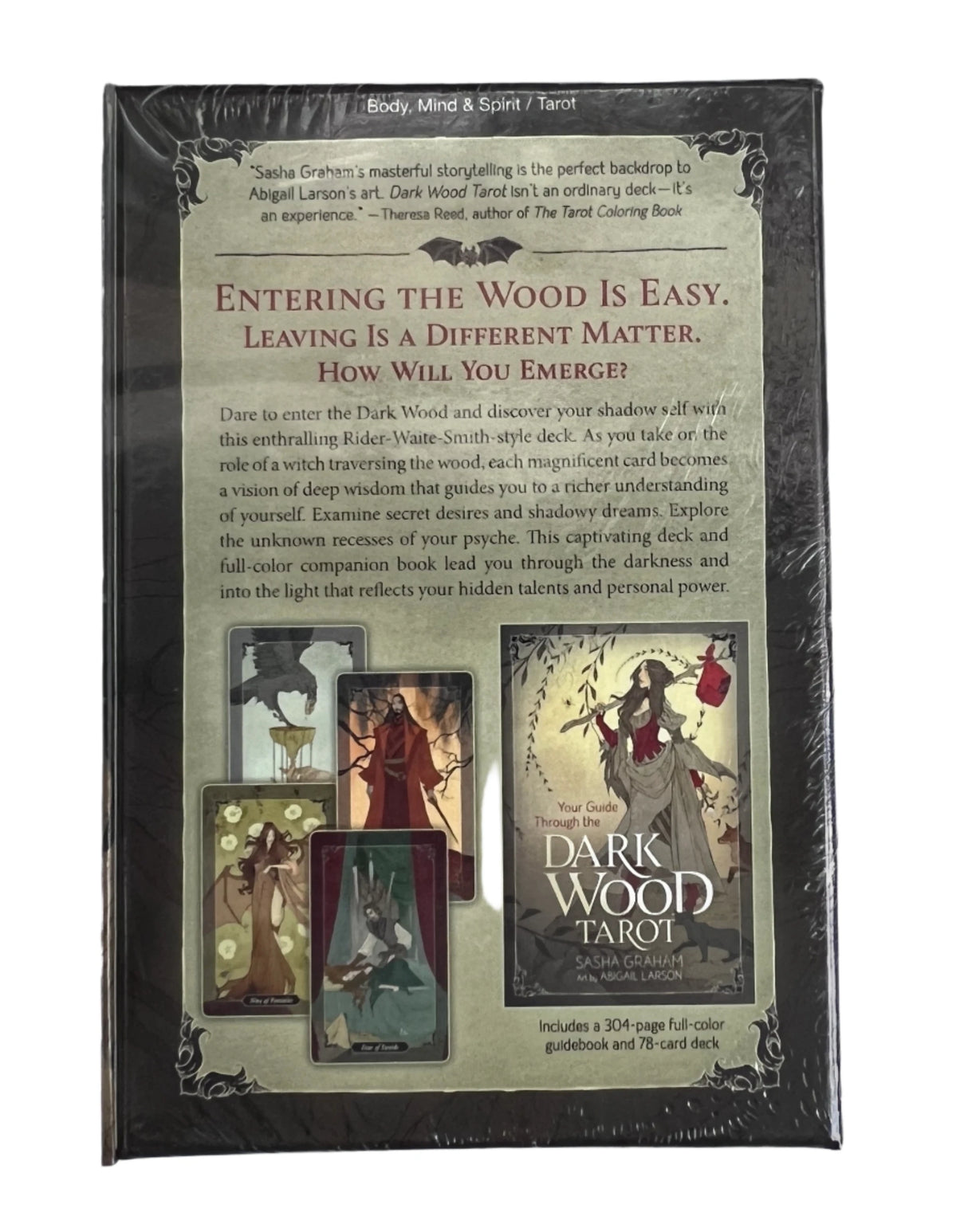 black box with writing on the back