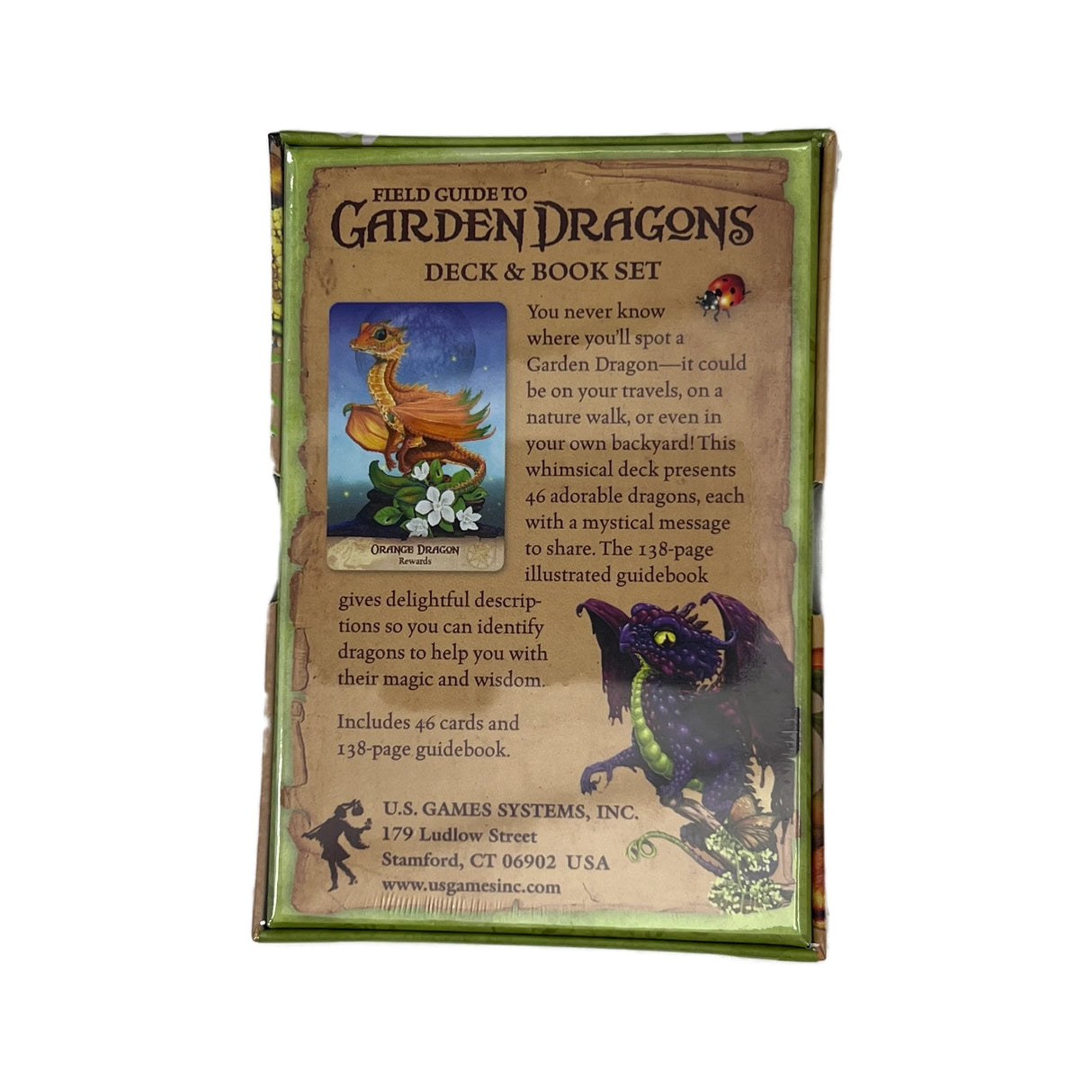 Field Guide To Garden Dragons - Back Cover