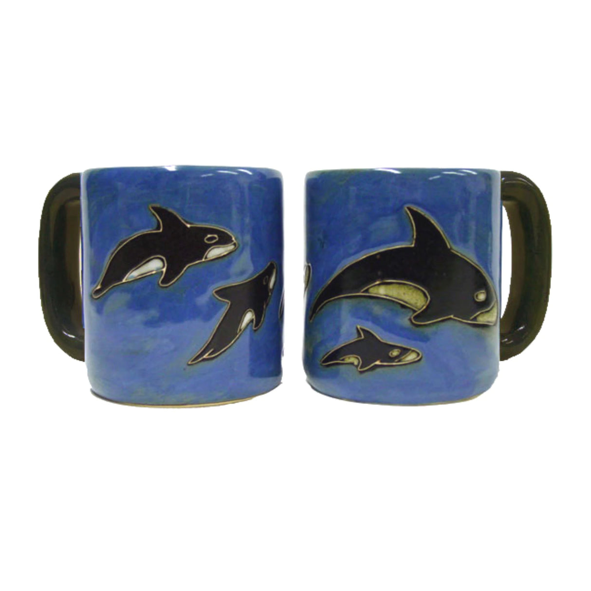 mara mug orca blue mug with image of orcas