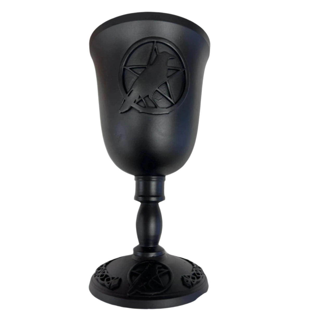 Raven & Pentacle Cast Iron Chalice