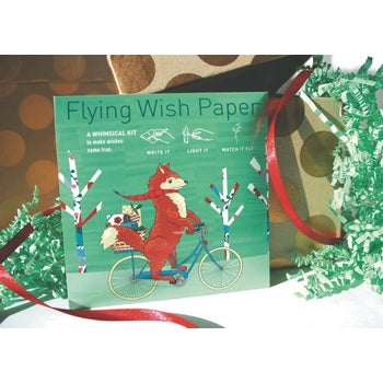 Mr. Fox Flying Wish Paper