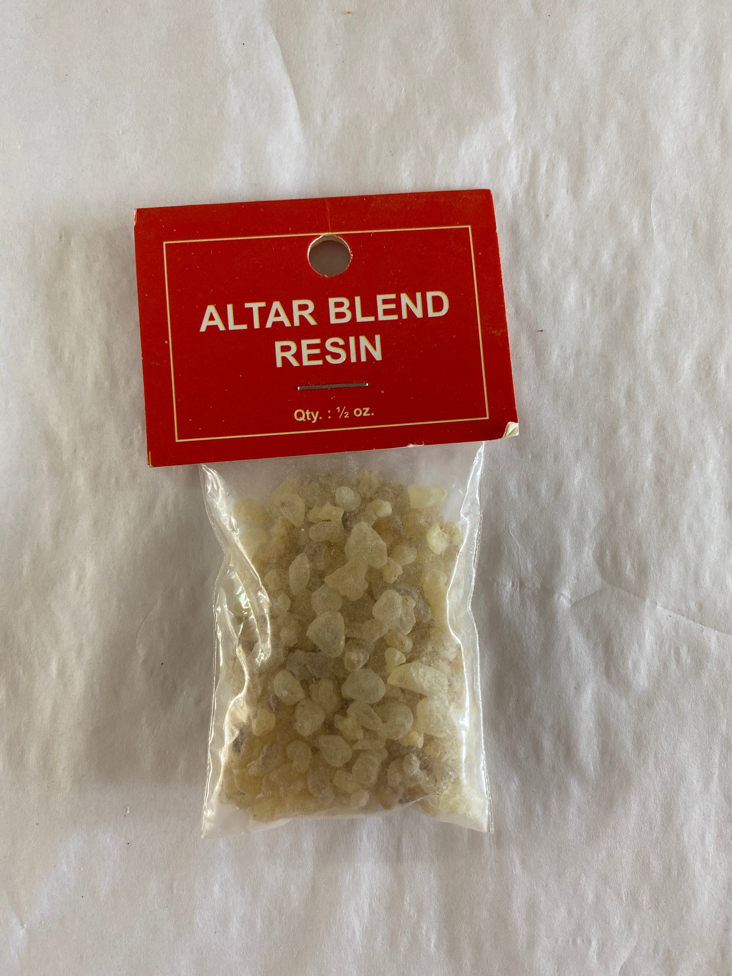 Altar Blend Resin Incense