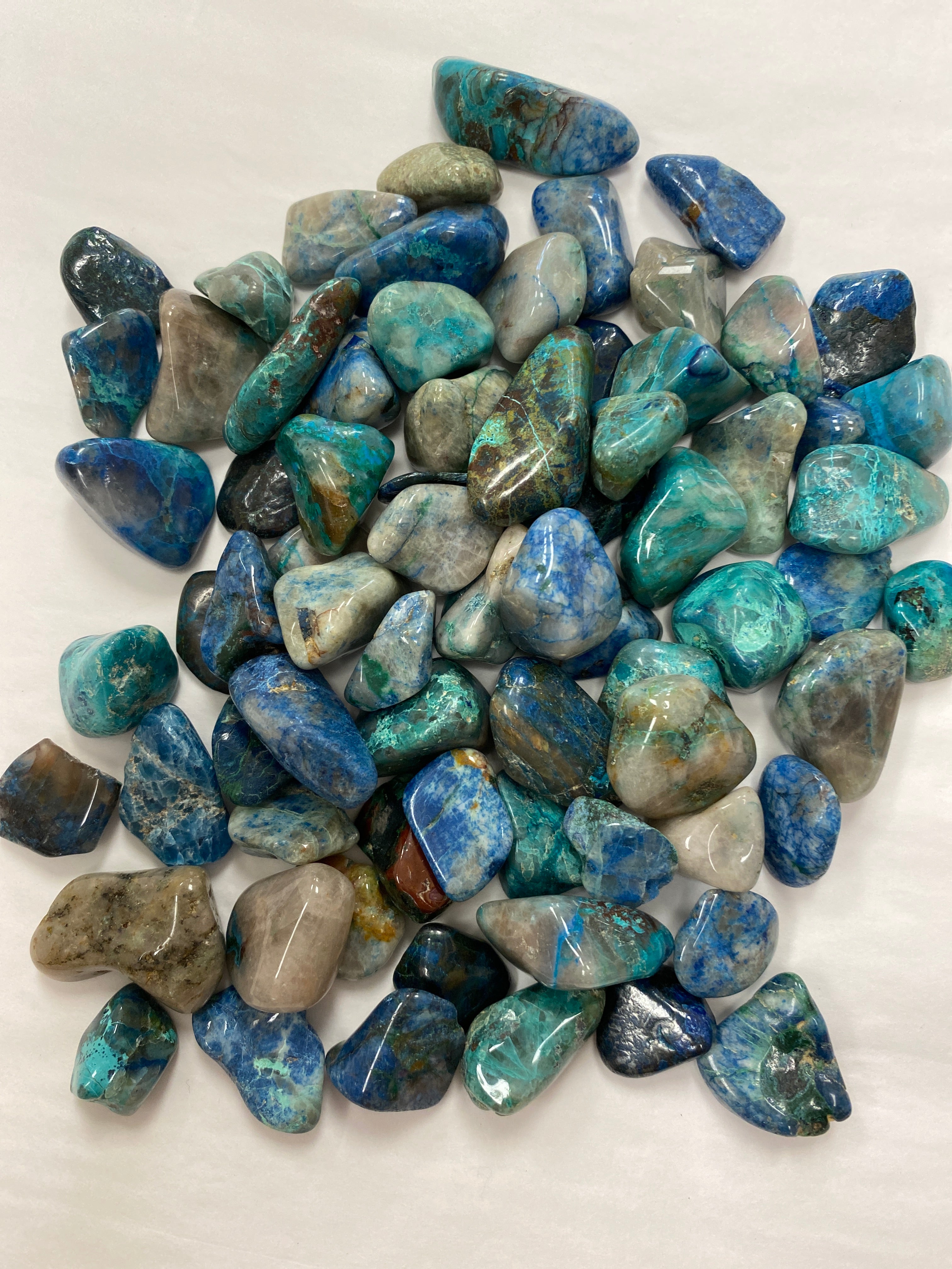 Chrysocolla Tumbled