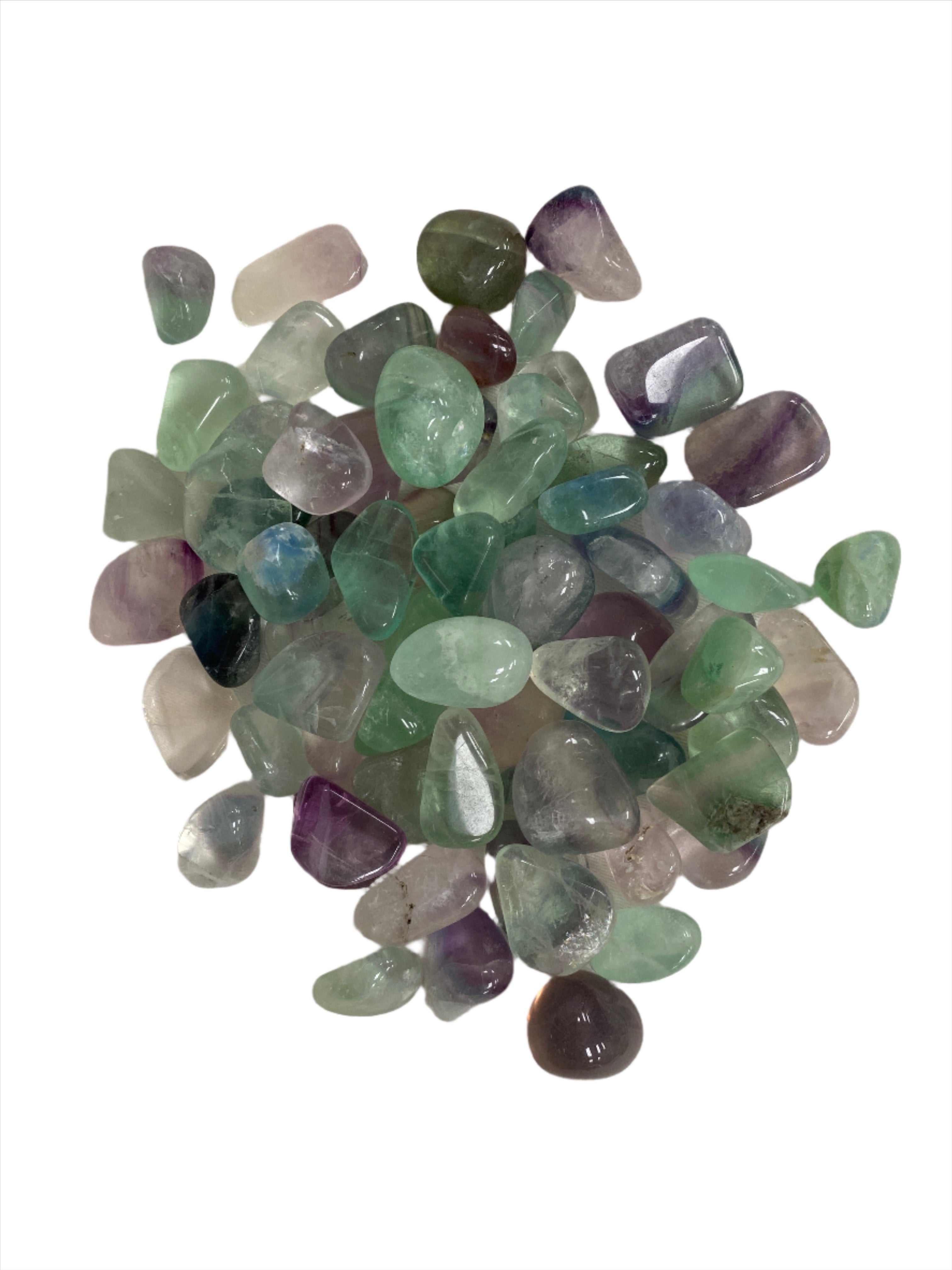 Fluorite Tumbled