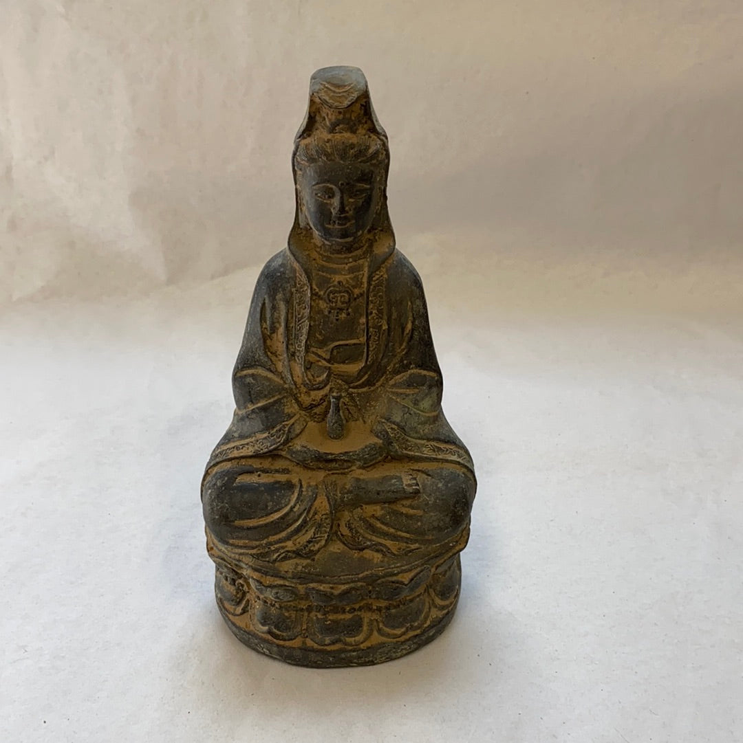 Antique Bronze Kwan Yin