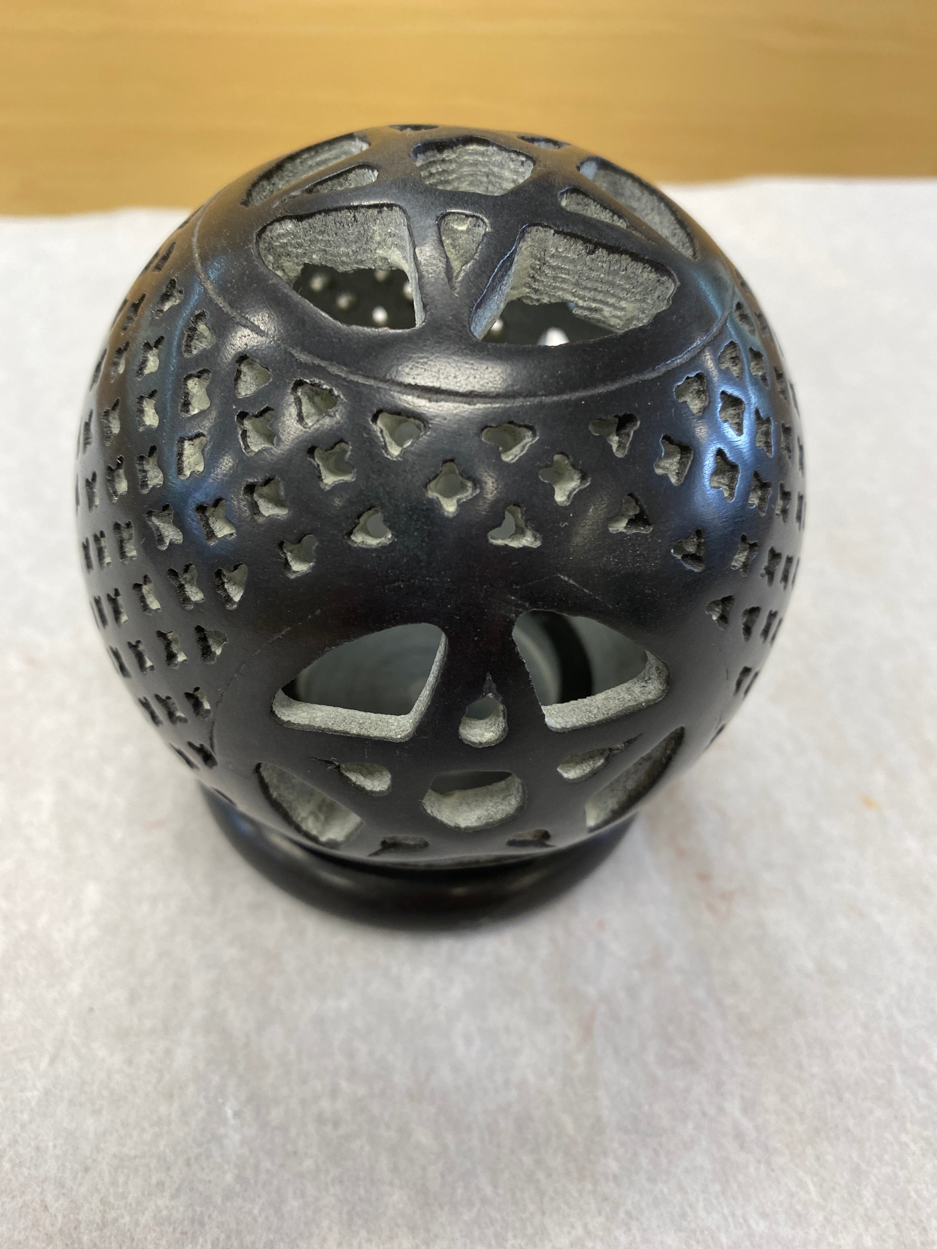 Pentacle Globe T-Lite Candle Holder