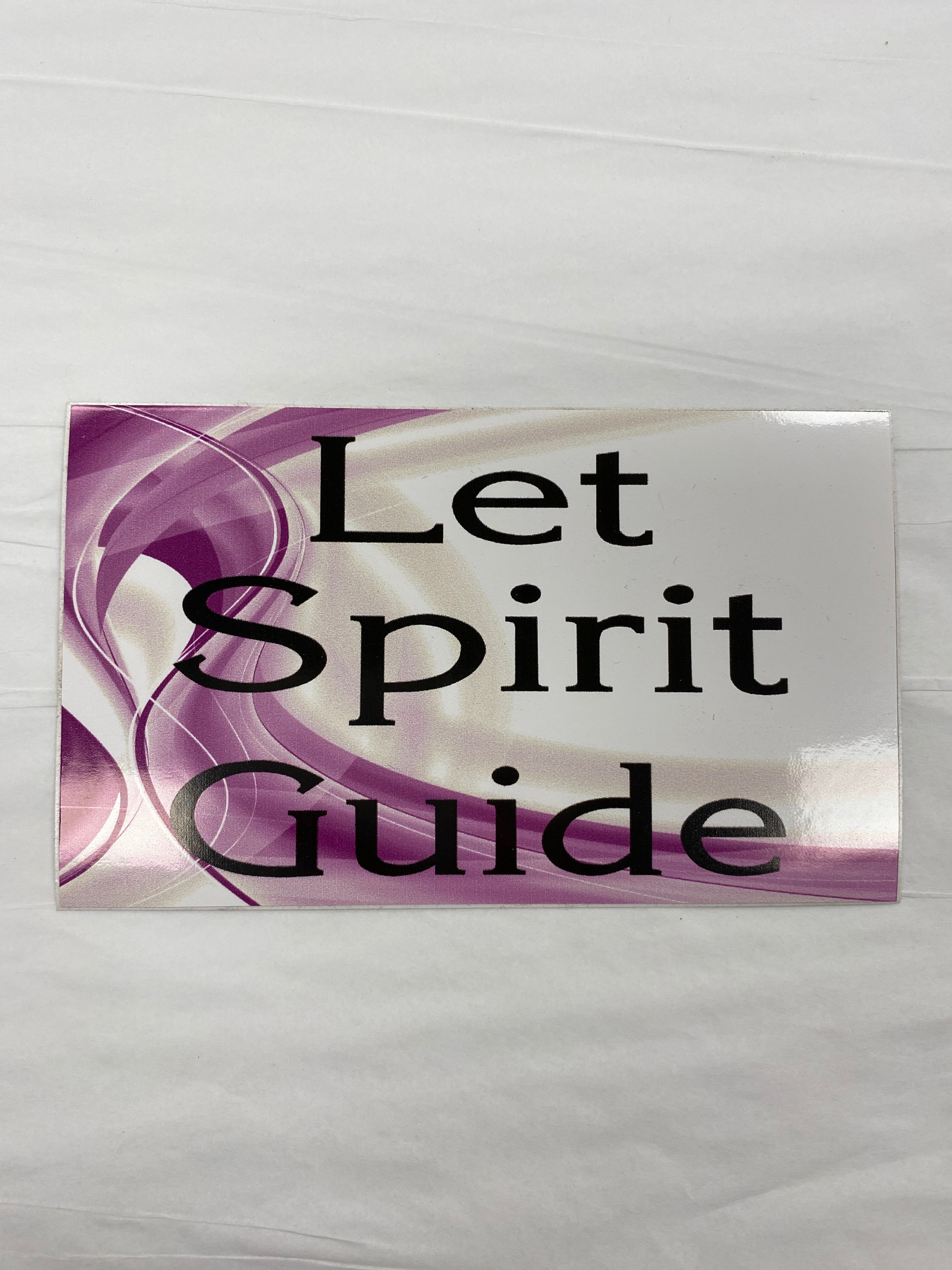 Let Spirit Guide Stickers