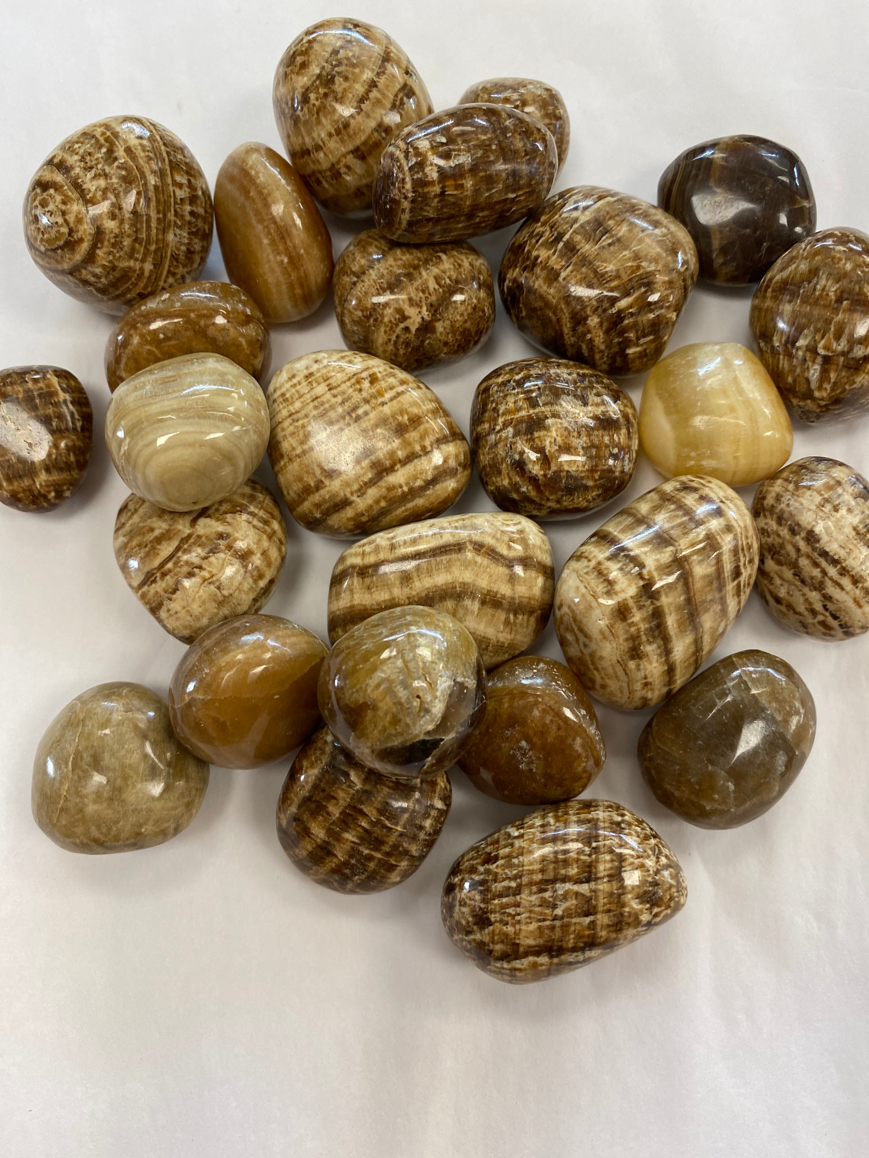 Aragonite Tumbled