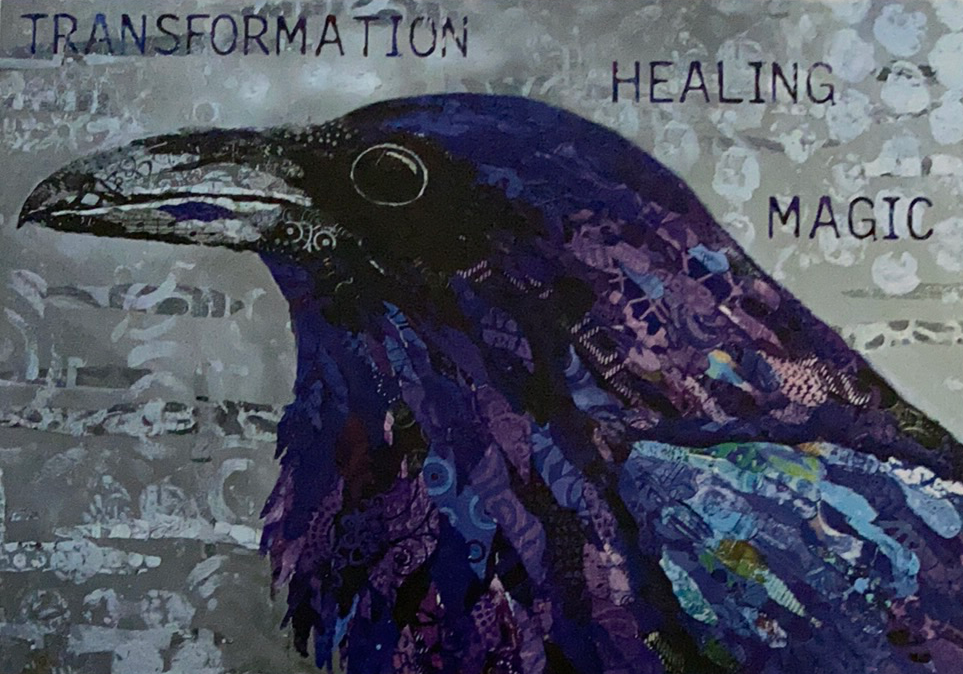 Healing Raven Greeting Cards