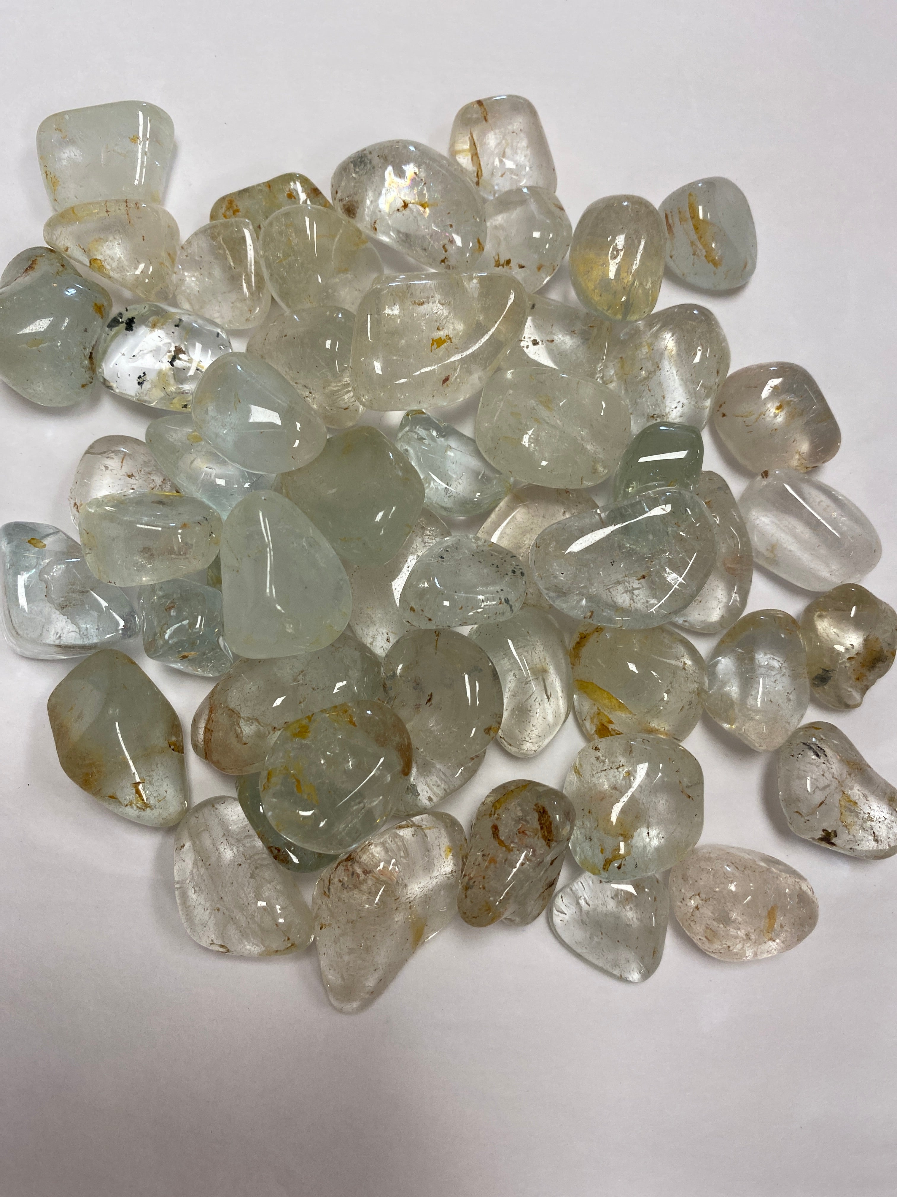Blue Topaz Tumbled