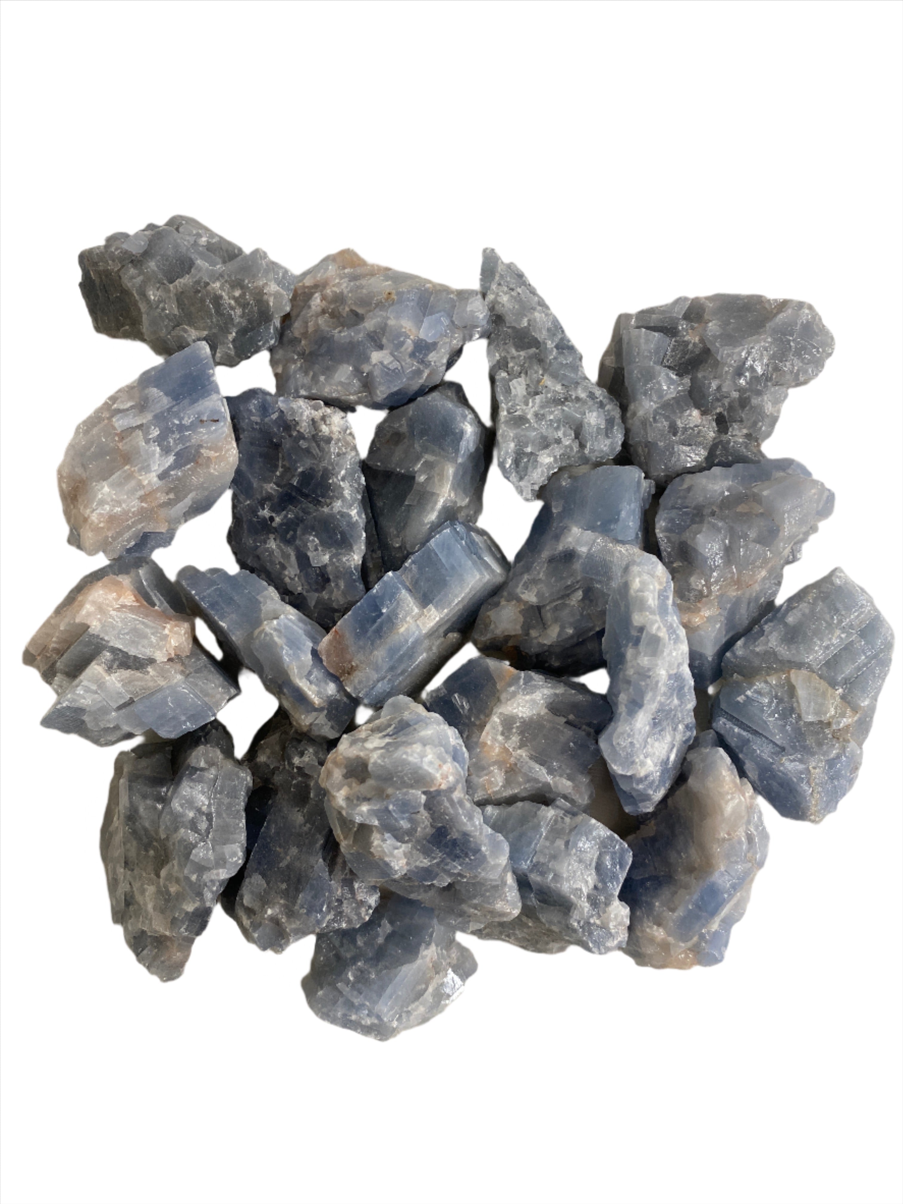 Blue Calcite Raw