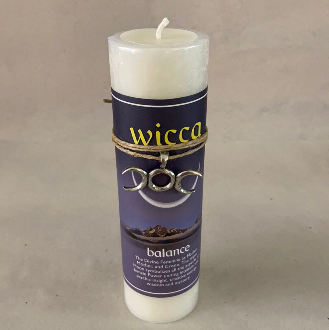 Balance Wicca Pendant Candle