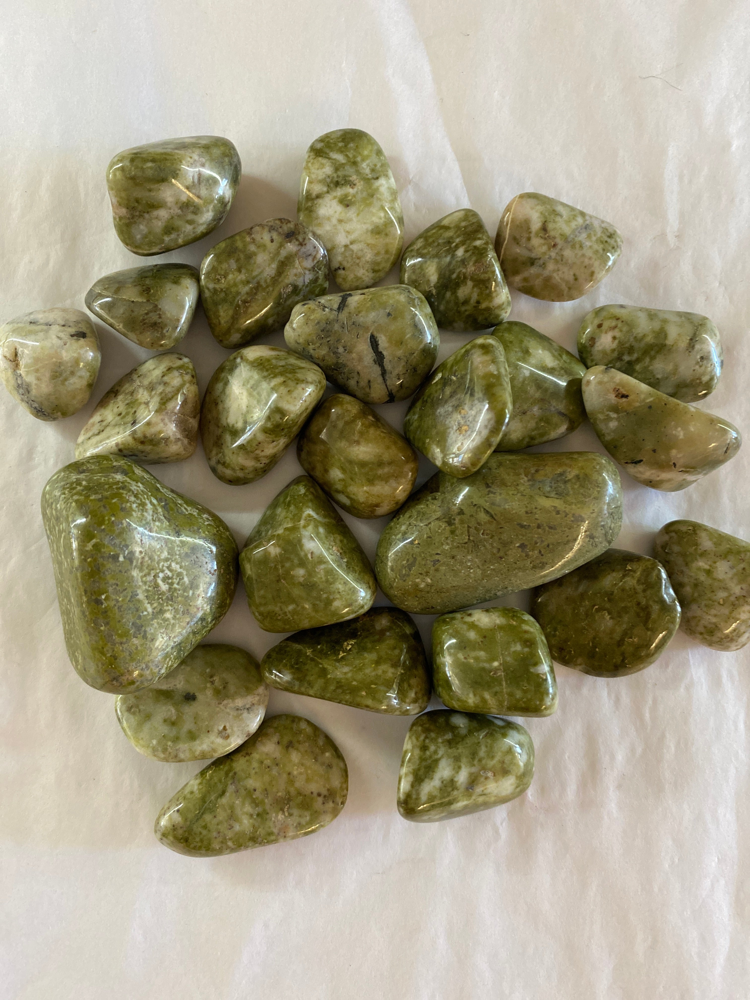 Epidote Tumbled