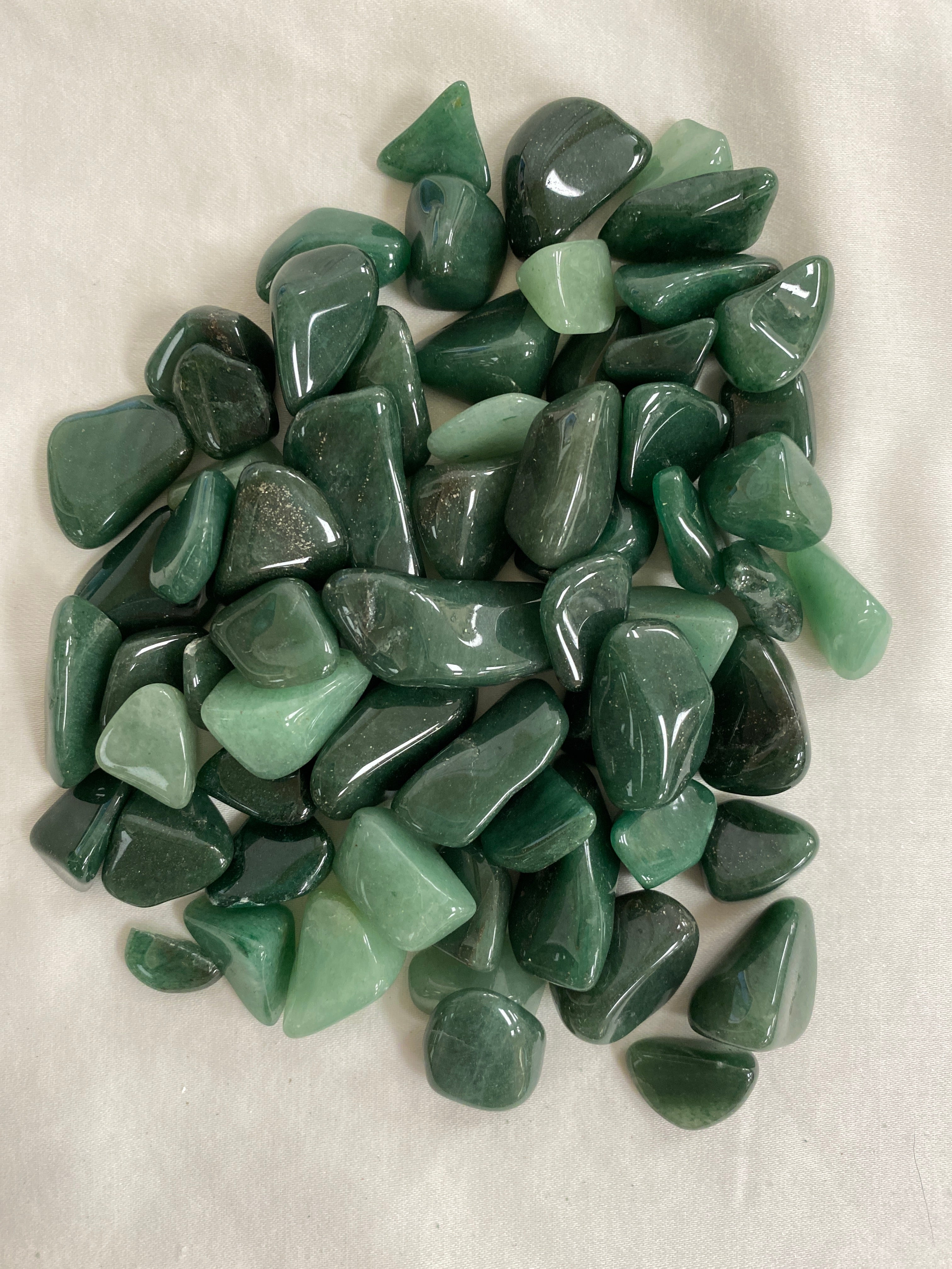 Green Quartz Tumbled