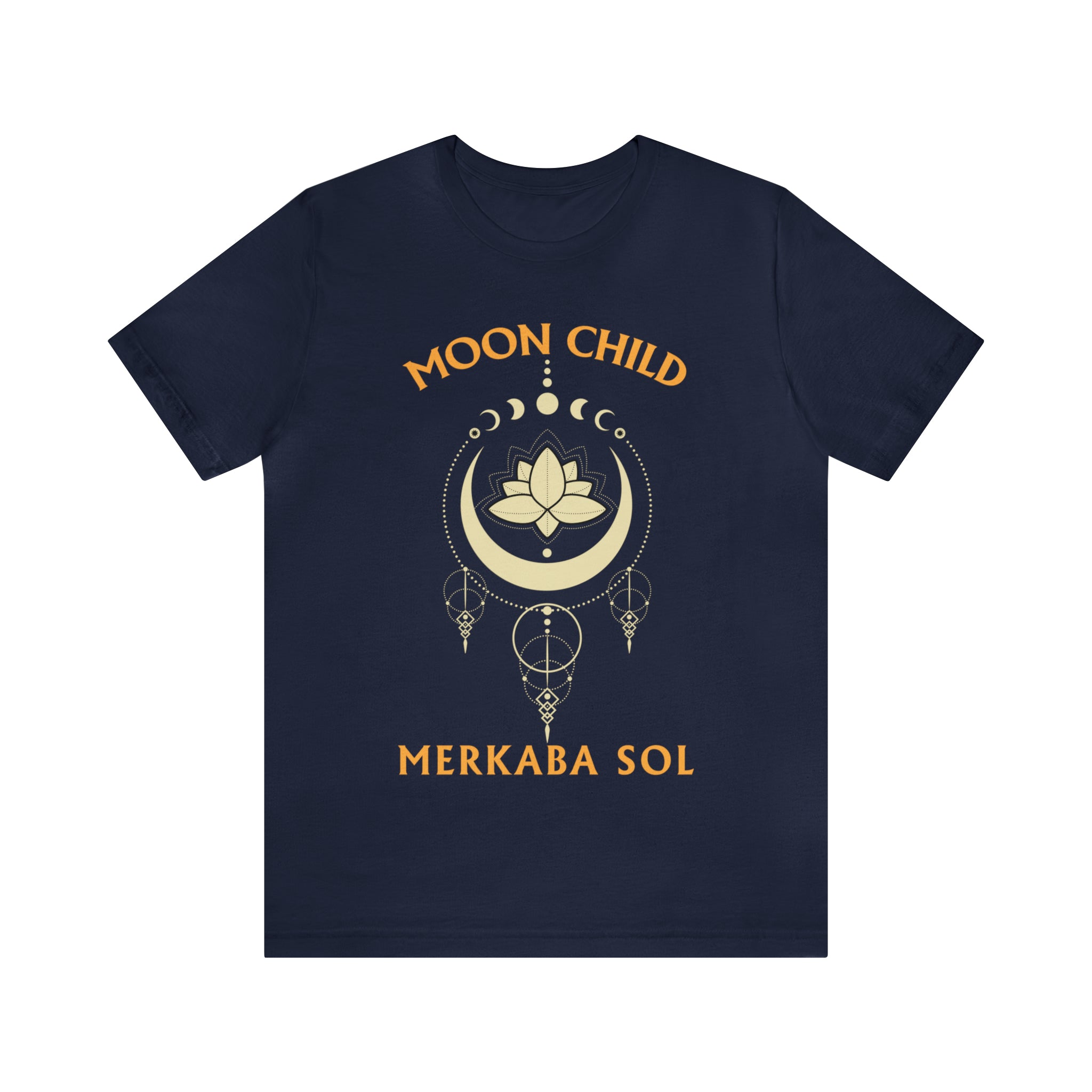 Moon Child Lotus Short Sleeve Tee