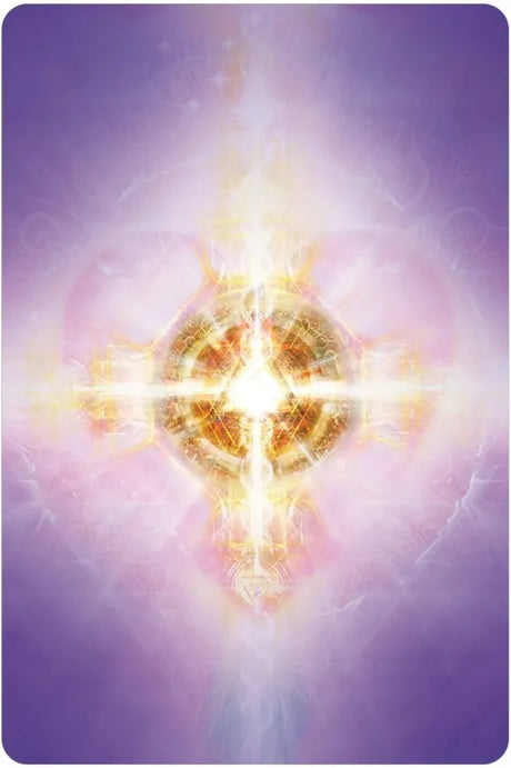 Angelic Lightwork Healing Oracle - Back of Card