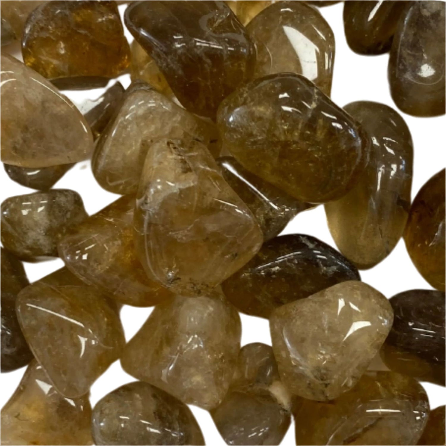 African Citrine Tumbled - #original_alt_text#
