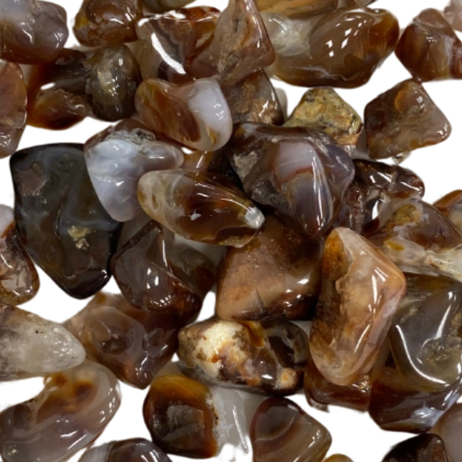 African Fire Agate Tumbled - #original_alt_text#