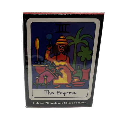African Tarot - African Tarot deck box back cover
