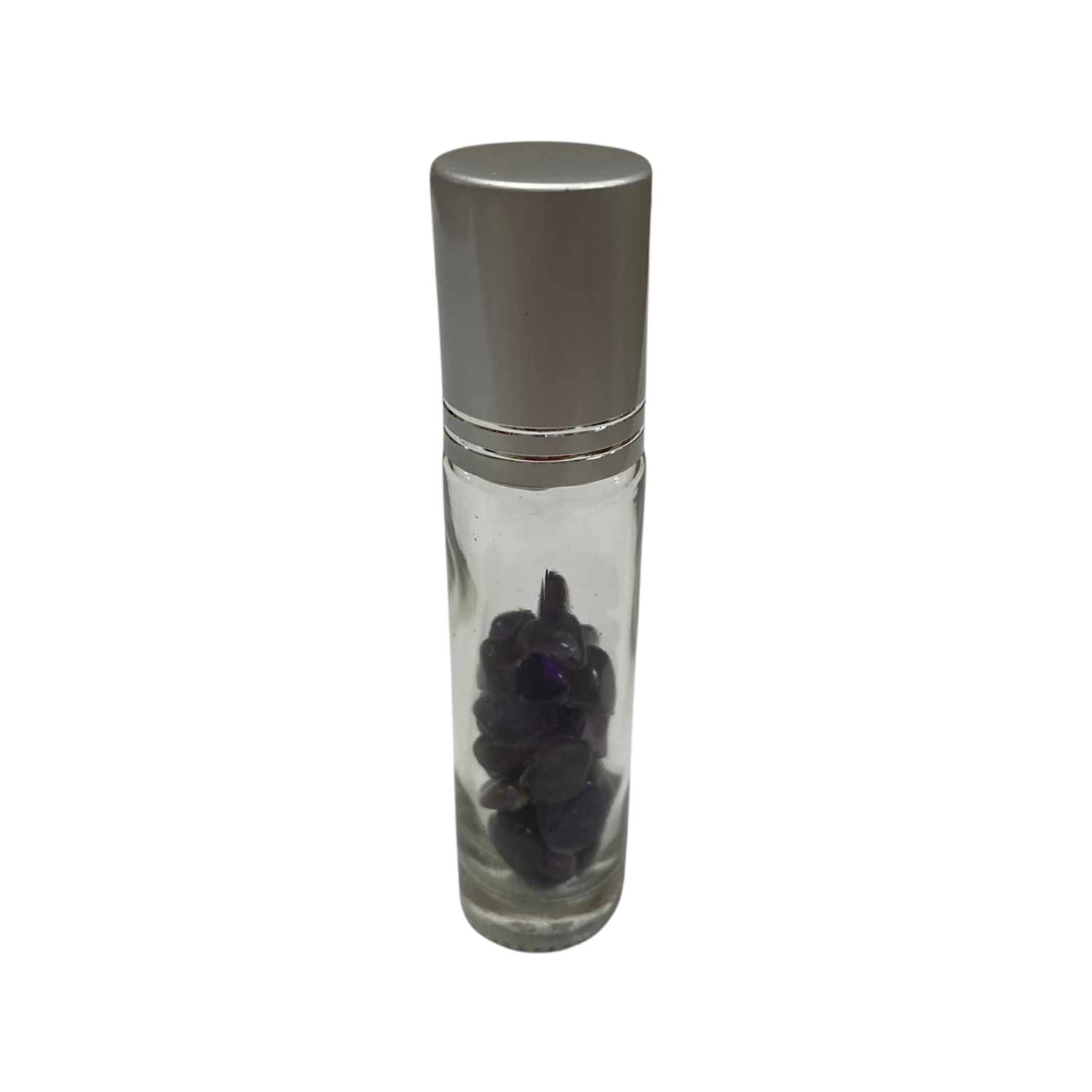 Amethyst Crystal Chip Oil Roller Bottle - #original_alt_text#