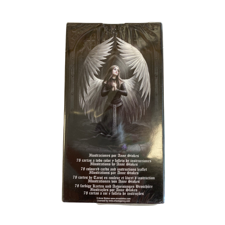 Anne Stokes Gothic Tarot - Anne Stokes Gothic Tarot deck back cover