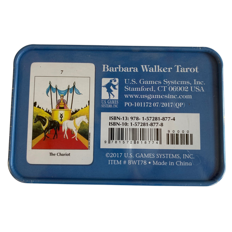 Barbara Walker Tarot - Back Cover