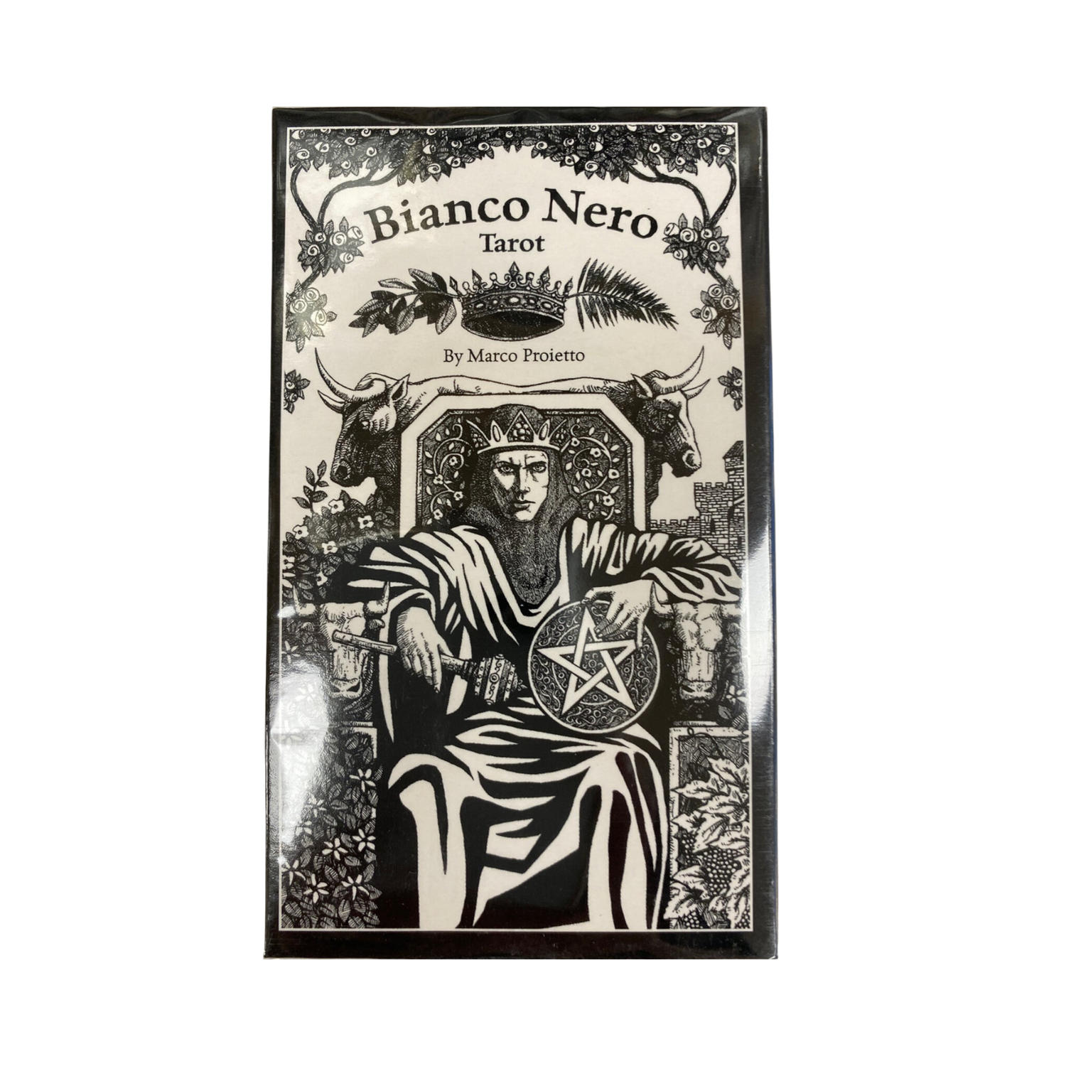 Bianco Nero Tarot - Bianco Nero Tarot deck front cover