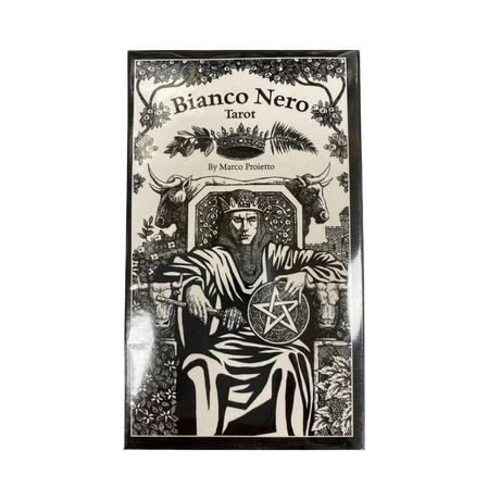 Bianco Nero Tarot - Bianco Nero Tarot deck front cover
