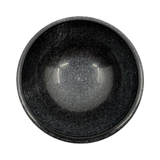 Black 4" Marble Smudge Pot - Black 4" Marble Smudge Pot top view