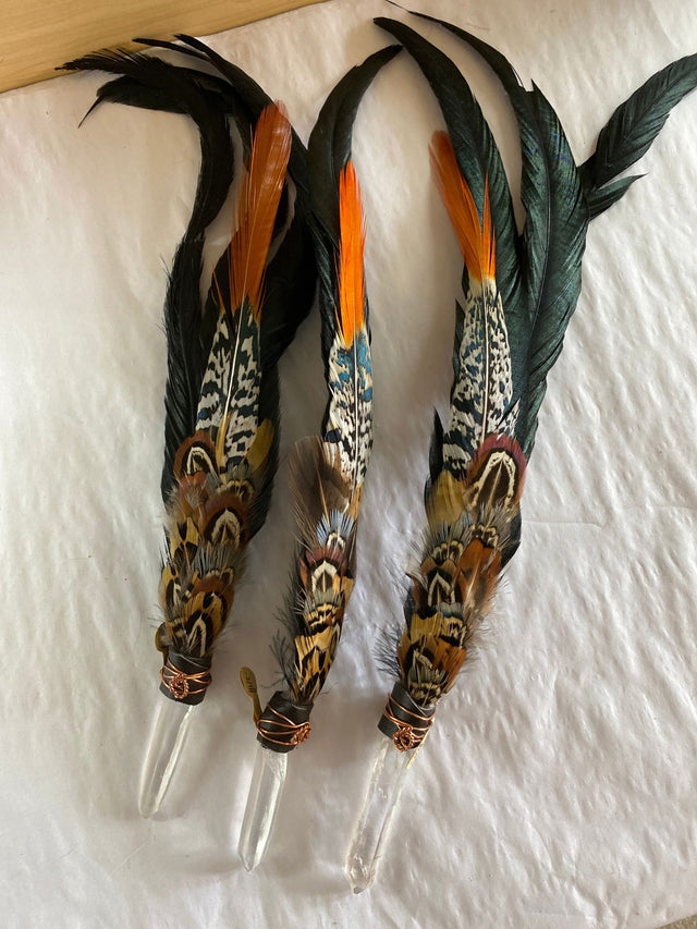 Black Cloque Smudge Fan - 