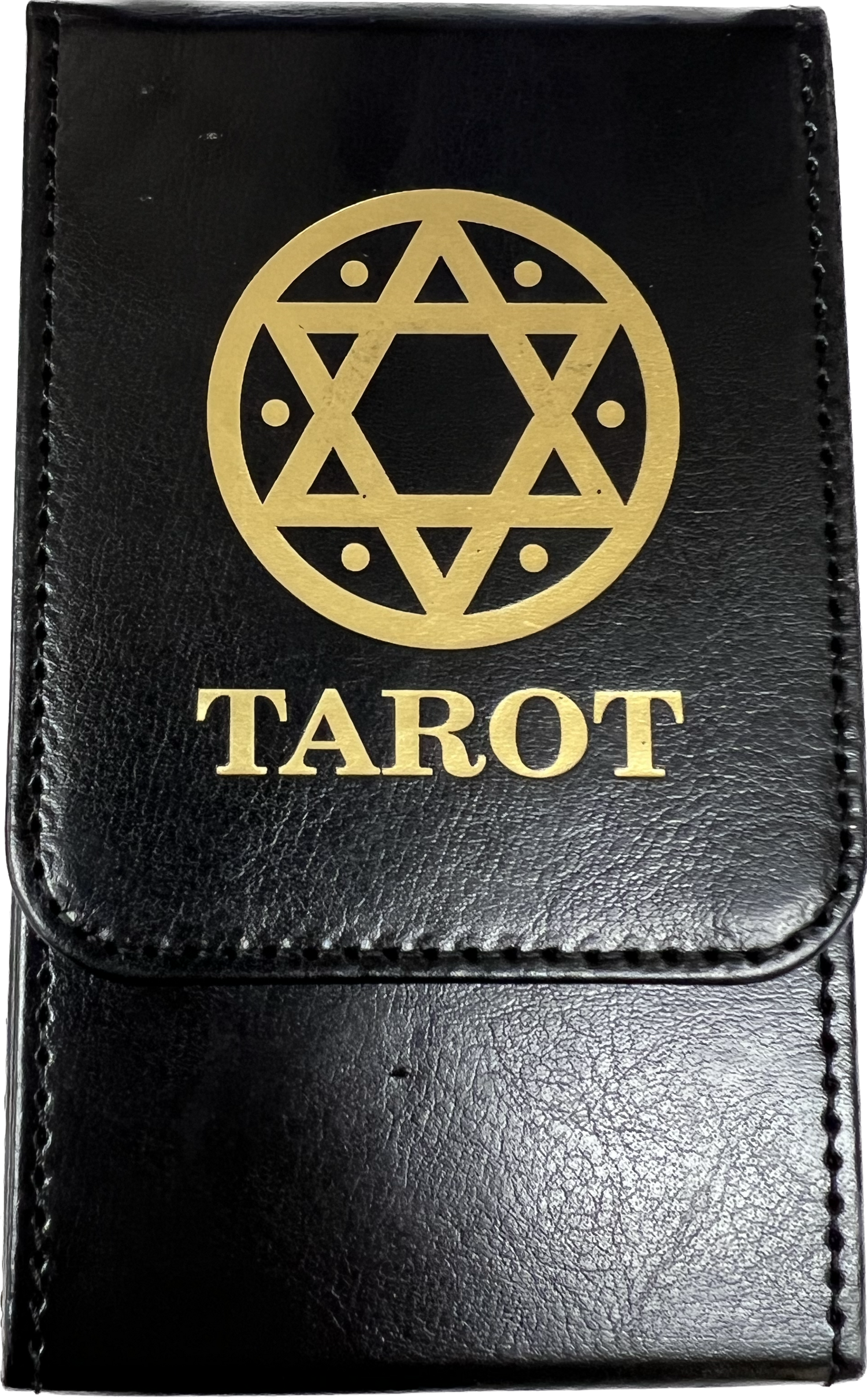 Black Tarot Card Storage Box - 