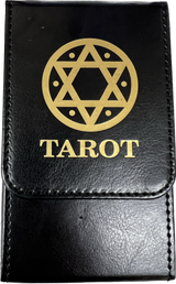 Black Tarot Card Storage Box - 