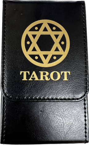 Black Tarot Card Storage Box - 