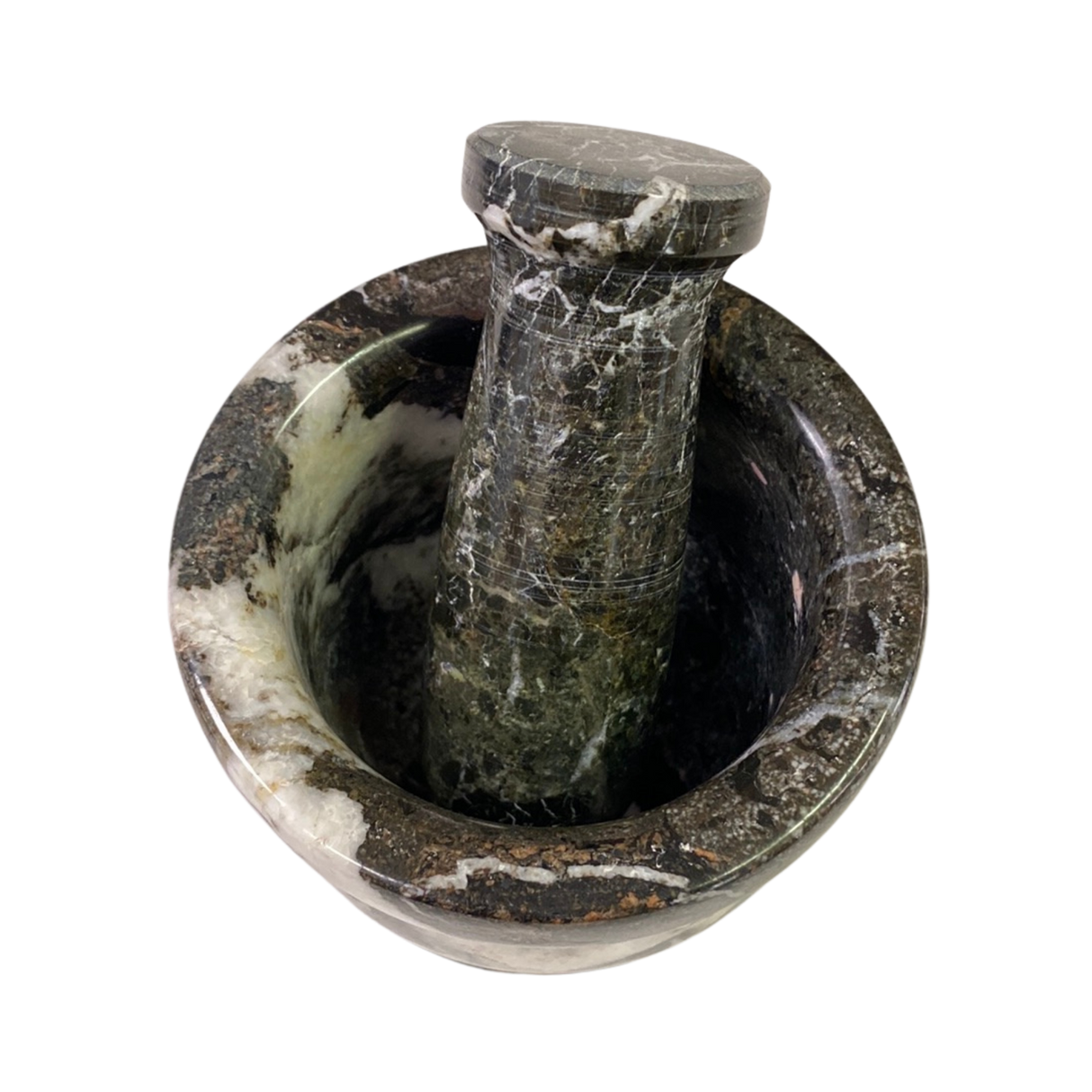 Black Zebra Mortar & Pestle - Black Zebra Mortar & Pestle