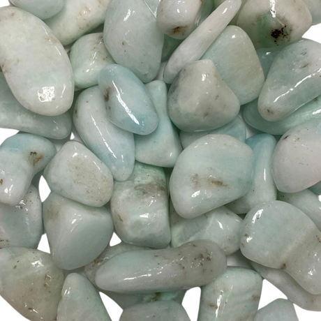 Blue Aragonite Tumbled - #original_alt_text#