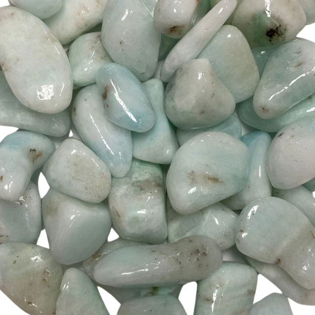 Blue Aragonite Tumbled - #original_alt_text#