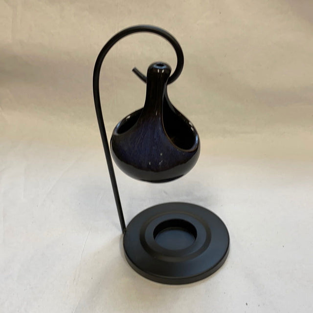 Blue & Black Hang Pot Ceramic Oil Diffuser - 