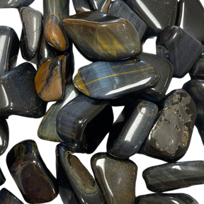 Blue Tiger Eye Tumbled - #original_alt_text#