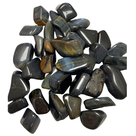 Blue Tiger Eye Tumbled - #original_alt_text#