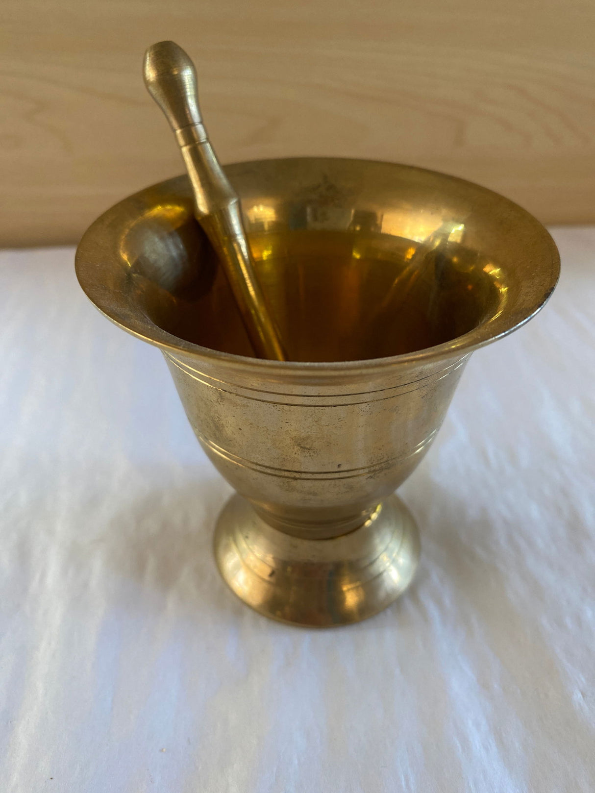 Brass Mortar & Pestle - 