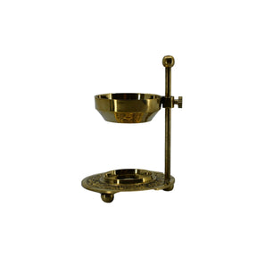 Brass Resin Metal Incense Burner - 