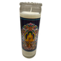 Buddha Glass Jar Candle - A piece Buddha Glass Jar Candle with  an image of Buddha attached to the glass