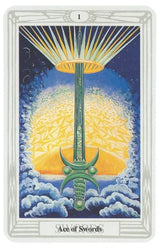 Thoth Tarot Small Deck - Ace of Swords