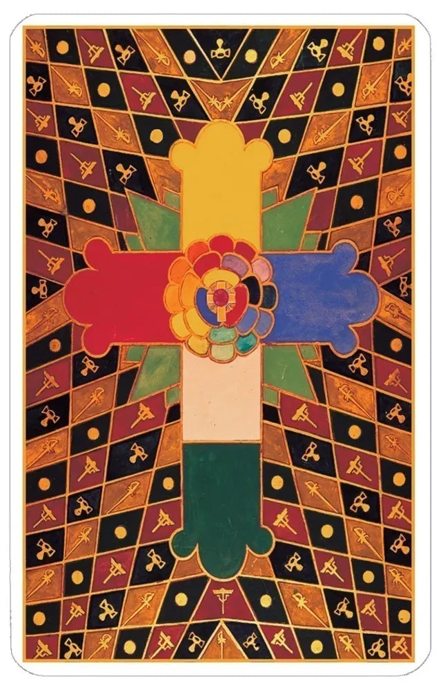 Thoth Tarot Small Deck - Back of Card