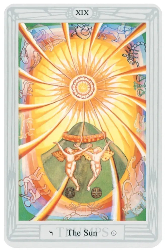 Thoth Tarot Small Deck - Sun